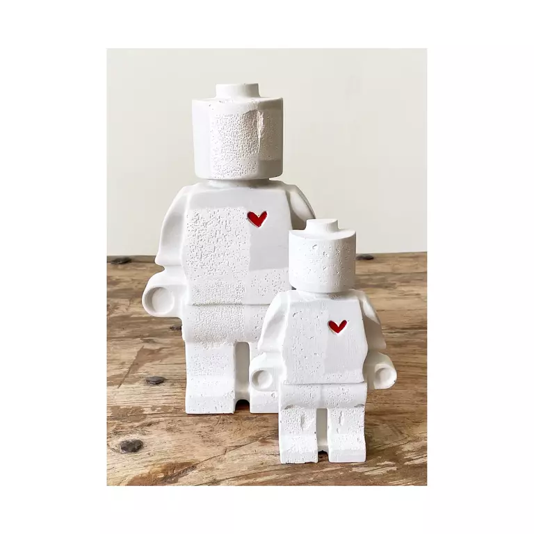 DONNEUR AMOUR 20 CM BLANC