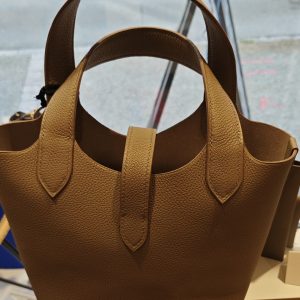 MINI TOTE CUIR GRAINE